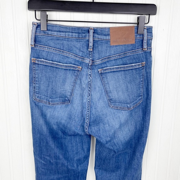 J. Crew Mercantile Distressed High Rise Skinny Jeans D401811 Women's Size 25 - Picture 6 of 10